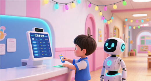 幼儿园签到打卡考勤系统简介